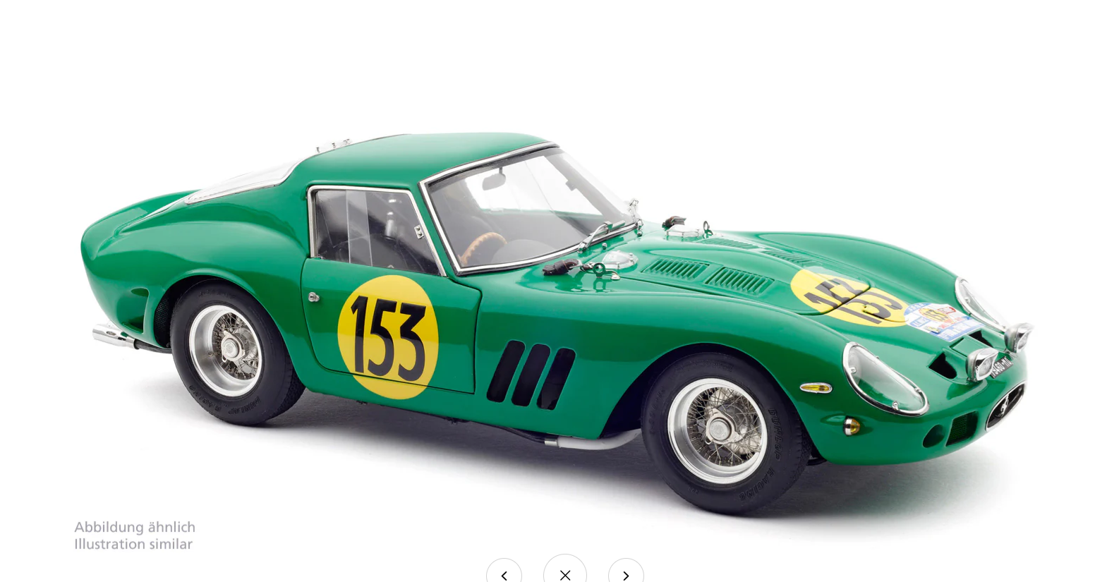 CMC - FERRARI - 250 GTO ch.3767 RHD COUPE N 153 4th TOUR DE FRANCE 1962 D.PIPER - DAN MARGULIES