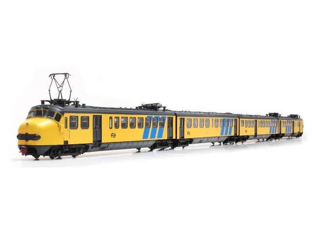 1/87 HK4 772 yellow headlight A ,Telerail, ATB, DC LokPilot, IV-V, yellow/blue