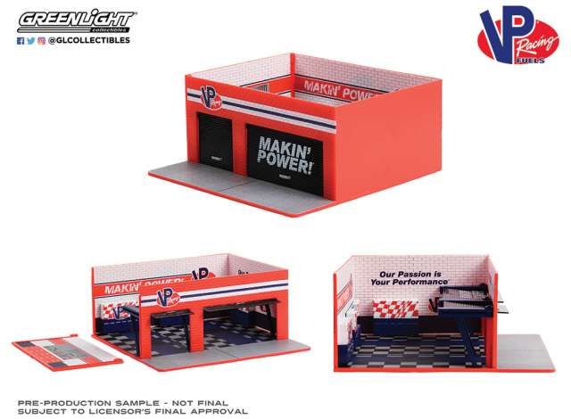 1/64 Weekend Workshop VP Racing Fuels Garage *Mechanic's Corner Series 10*,
