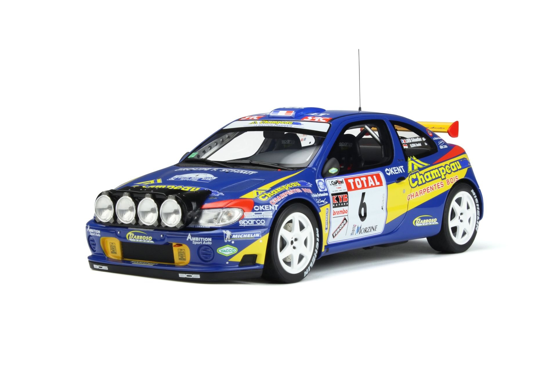 OTTO-MOBILE - RENAULT - MEGANE MAXI (night version) N 6 5th RALLY MONT BLANC 2000 S.LOEB - D.ELENA