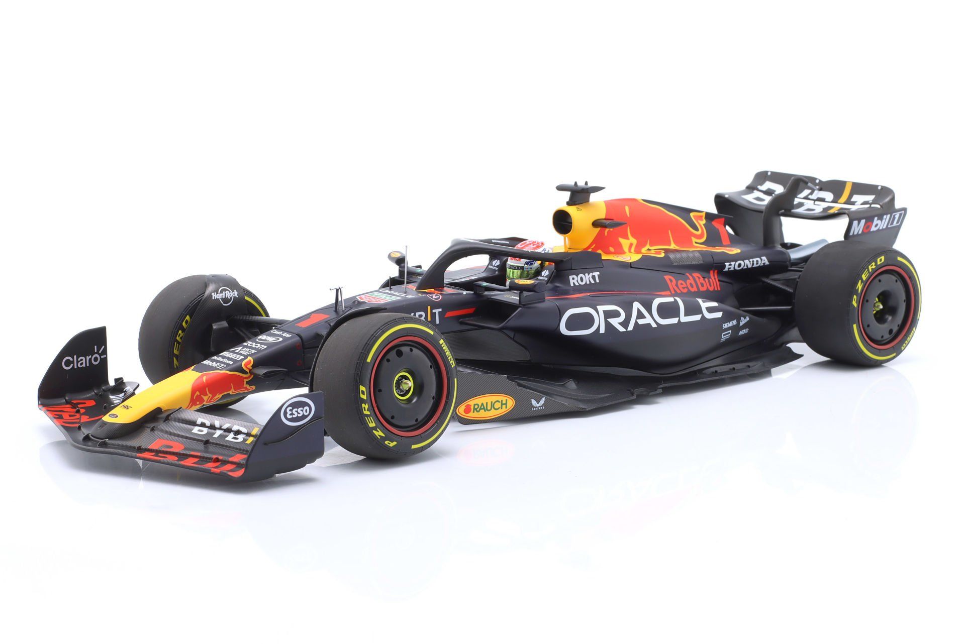 MINICHAMPS - RED BULL - F1 RB19 TEAM ORACLE RED BULL RACING N 1 WORLD CHAMPION WINNER MONACO GP 2023 MAX VERSTAPPEN