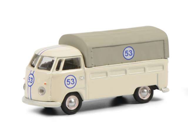 1/87 Volkswagen T1b Pick-Up with Tarpaulin #53, beige