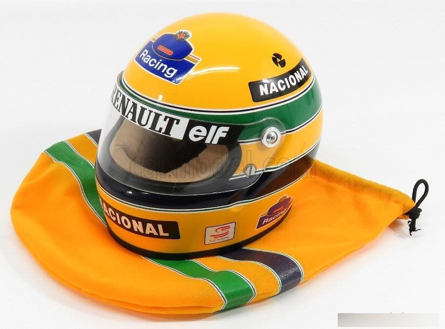 MINI HELMET - BELL HELMET - F1 CASCO HELMET TEAM RENAULT FW16 SEASON 1994 AYRTON SENNA