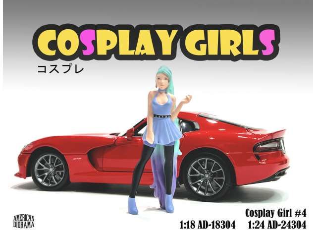 1/18 cosplay girl #4