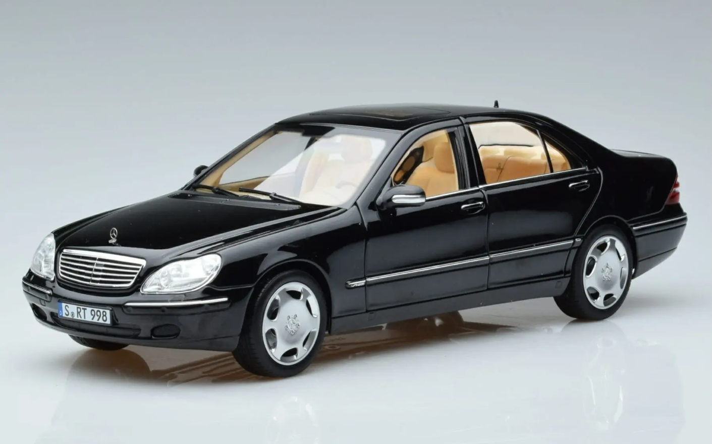 NOREV - MERCEDES-BENZ S600 W220 1998 - BLACK