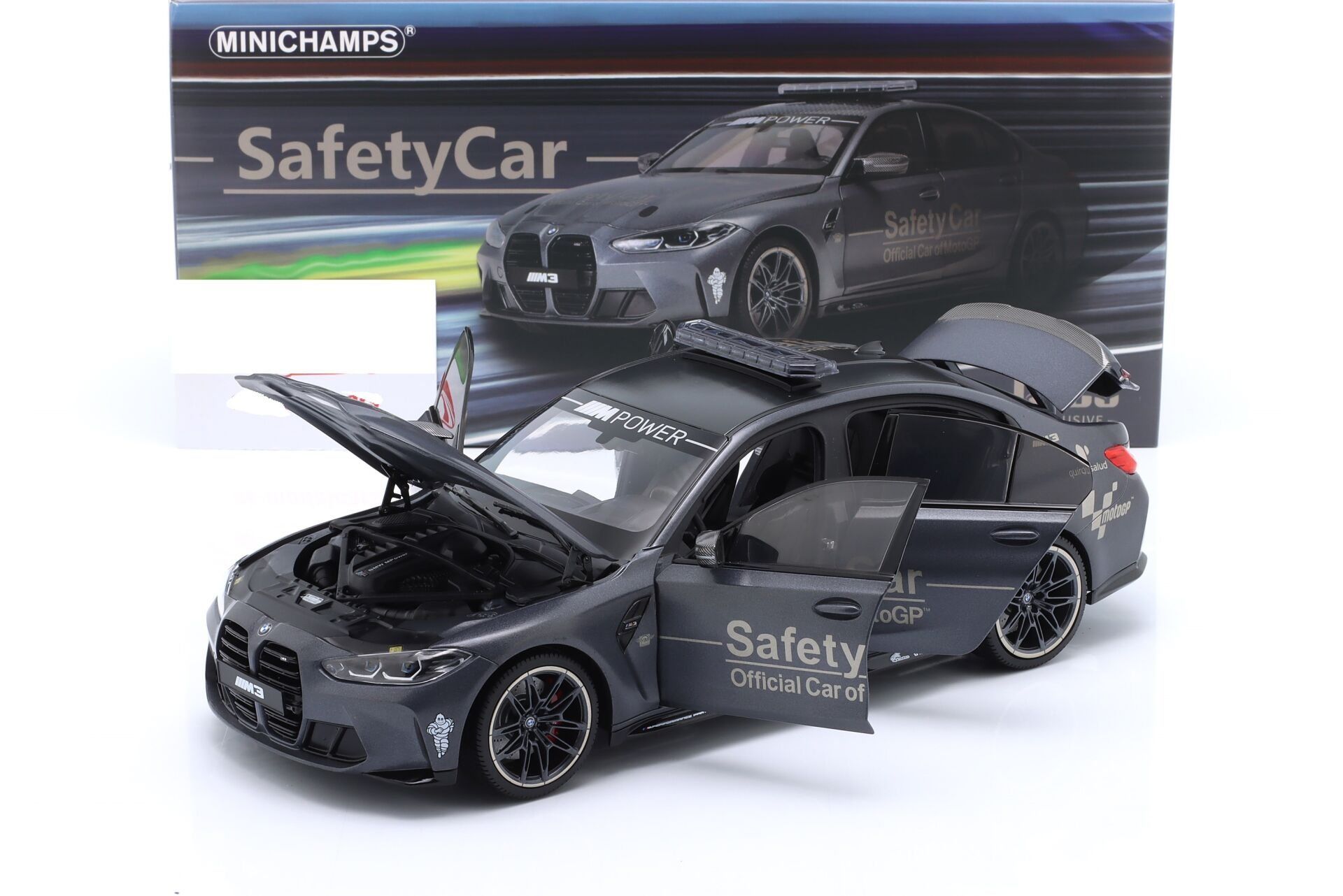 MINICHAMPS - BMW - 3-SERIES M3 (G80) SAFETY CAR MOTOGP SEASON 2020