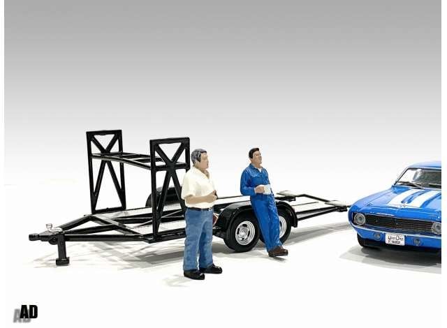 1/43 mechanic set #1, tim & larry (set of 2 figures).