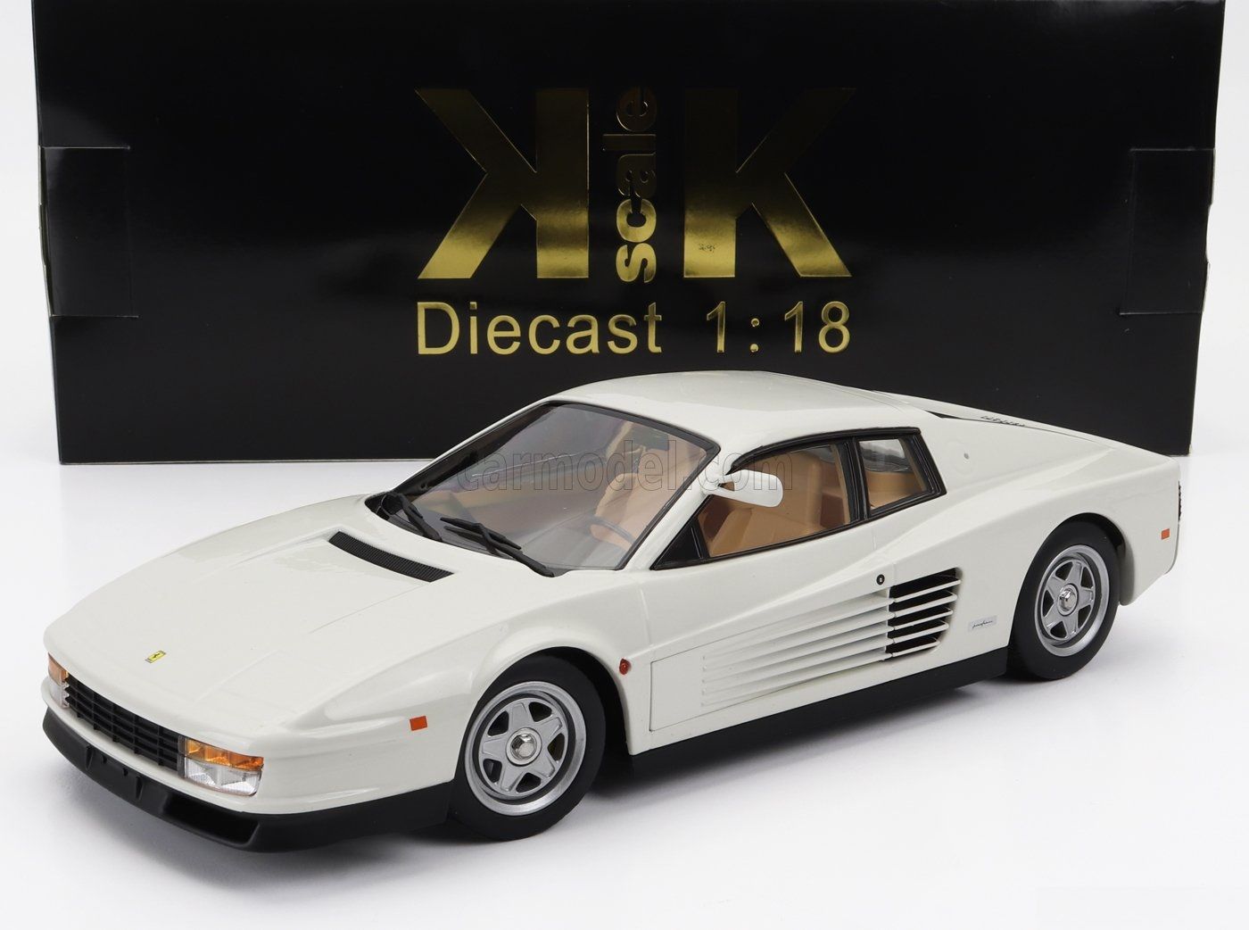 KK-SCALE - FERRARI - TESTAROSSA MKI USA VERSION 1984 MONODADO MONOSPECCHIO