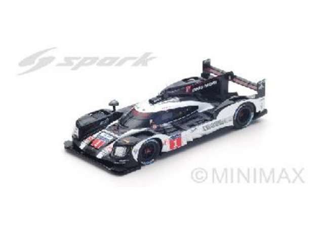 2016 Porsche 919 Hybrid HY #1 13th Le Mans T.Bernhard/ M.Webber/B.Hartley, black/white