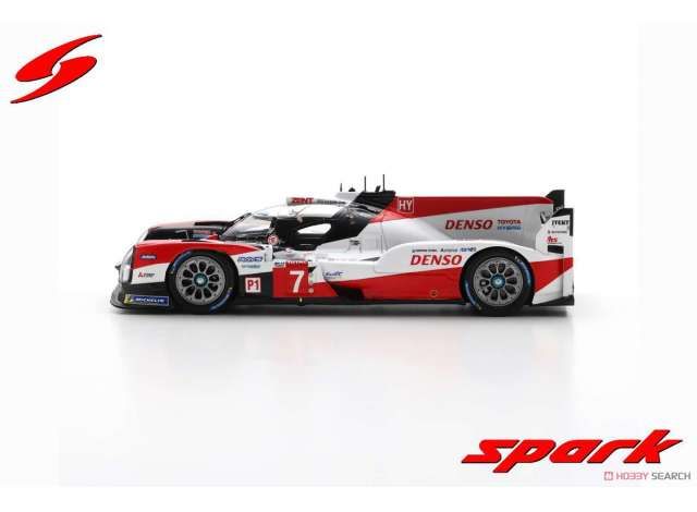 2020 TOYOTA TS050 HYBRID #7 TOYOTA GAZOO Racing 3rd 24H Le Mans, M. Conway/K. Kobayashi/J. M. López, *Resin Series*, red/white/black