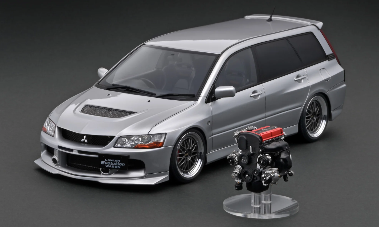 IG2769 Mitsubishi Lancer Evolution Wagon (CT9W) Silver With 4G63 engine