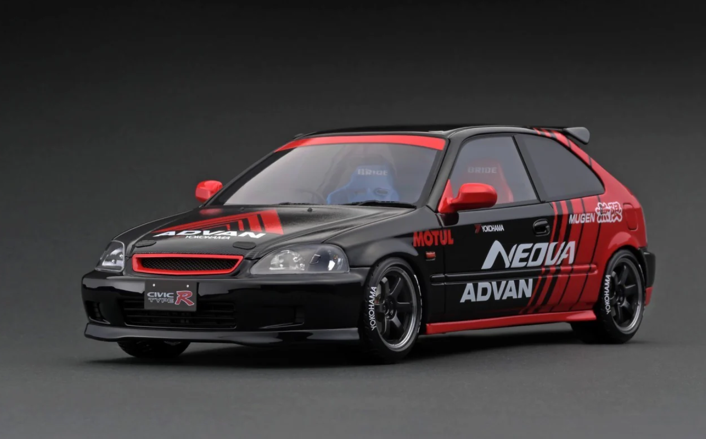 IG2679 Honda CIVIC (EK9) Type R Black/Red