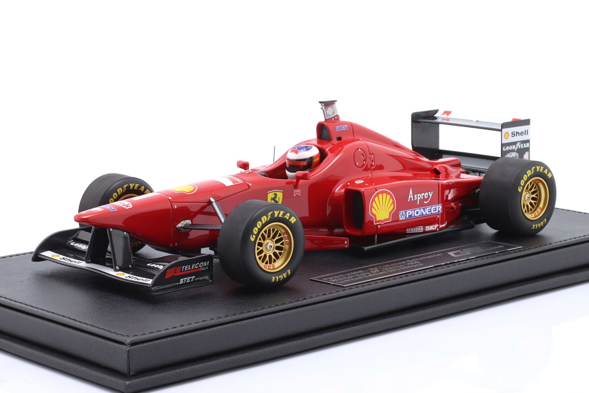 GP-REPLICAS - FERRARI - F1 F310/2 N 1 WINNER MONZA ITALY GP (with pilot figure) 1996 MICHAEL SCHUMACHER