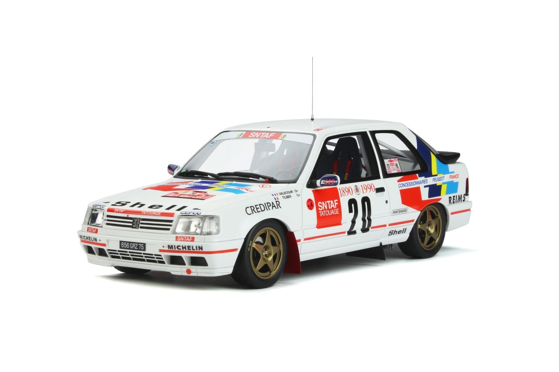 OTTO-MOBILE - PEUGEOT - 309 GTi Gr.A N 20 RALLY MONTECARLO 1990 F.DELECOUR - TILBER