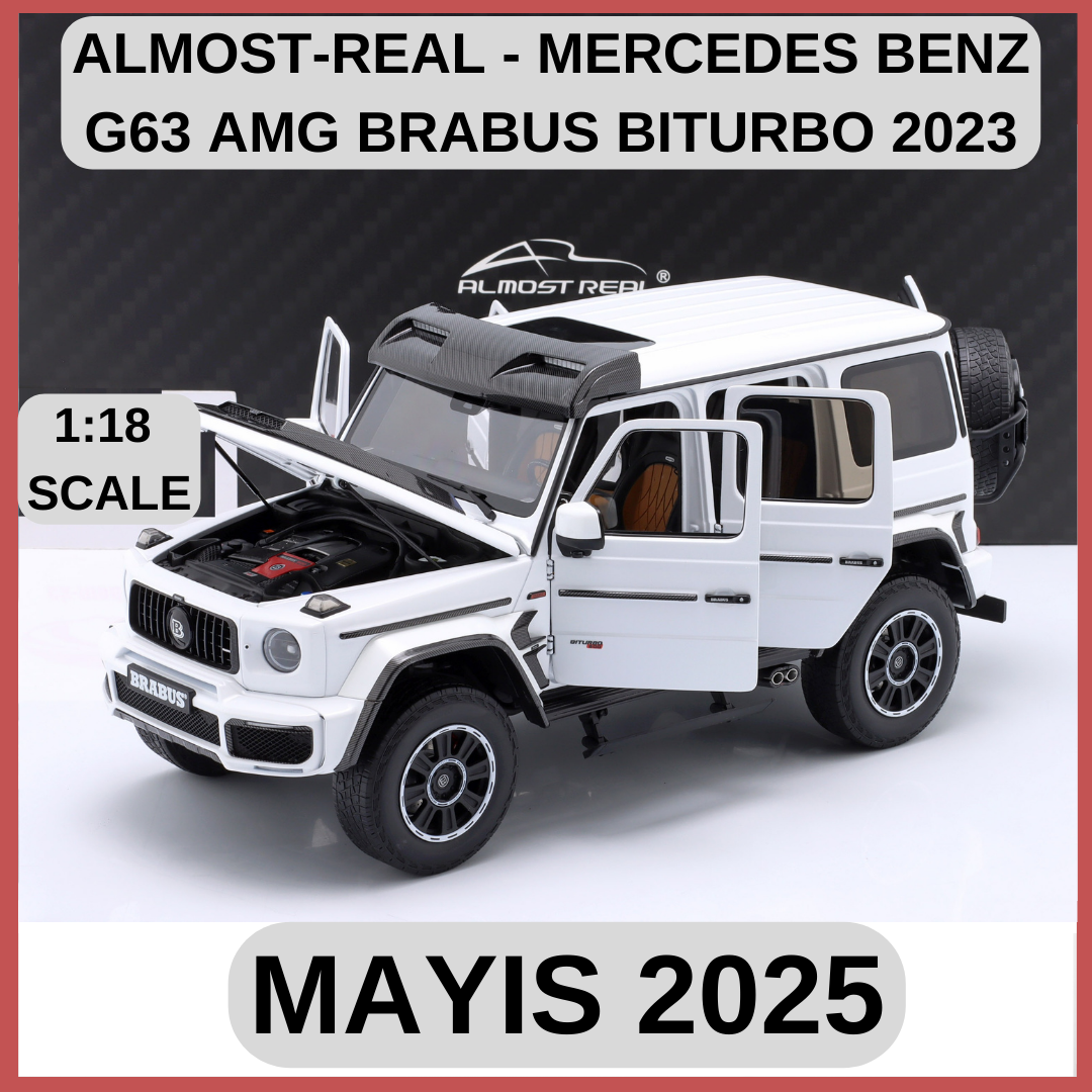 ALMOST-REAL - MERCEDES BENZ - G-CLASS G63 AMG BRABUS BITURBO 2023