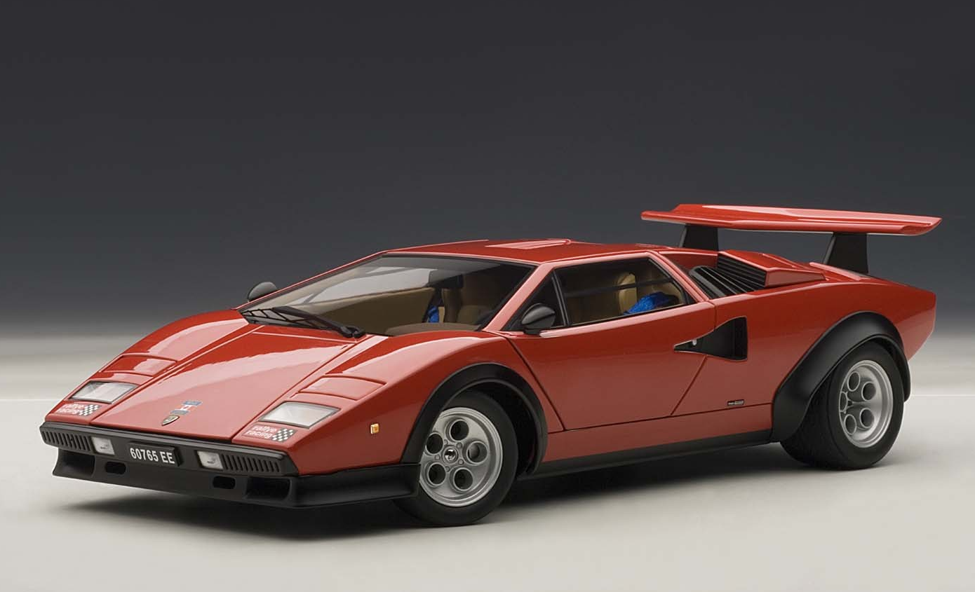 AUTOART - LAMBORGHINI - COUNTACH LP5000S 1982 - WALTER WOLF EDITION