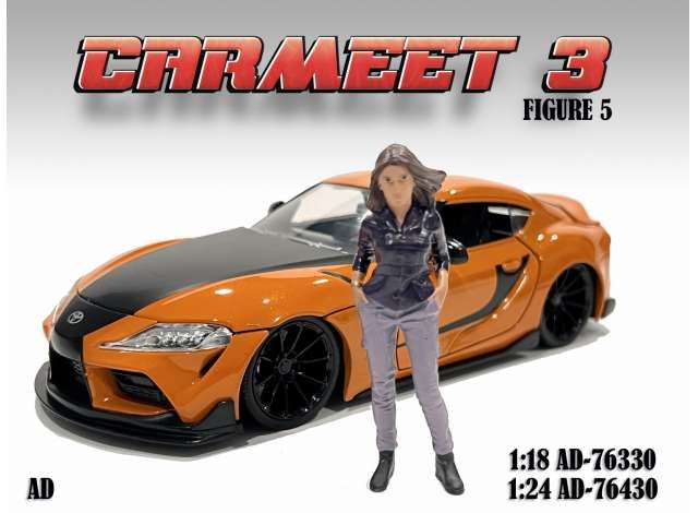 1/18 car meet iii figure v