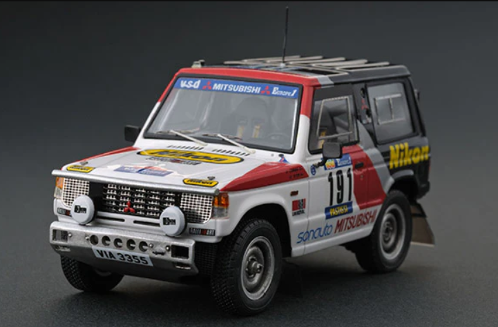 IGNITION-MODEL - MITSUBISHI PAJERO #191 1984 PARİS - DAKAR