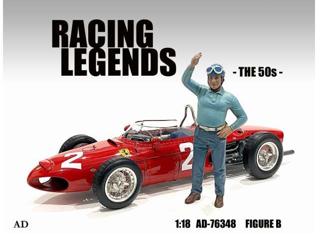 1/18 figure b race legends series 50's