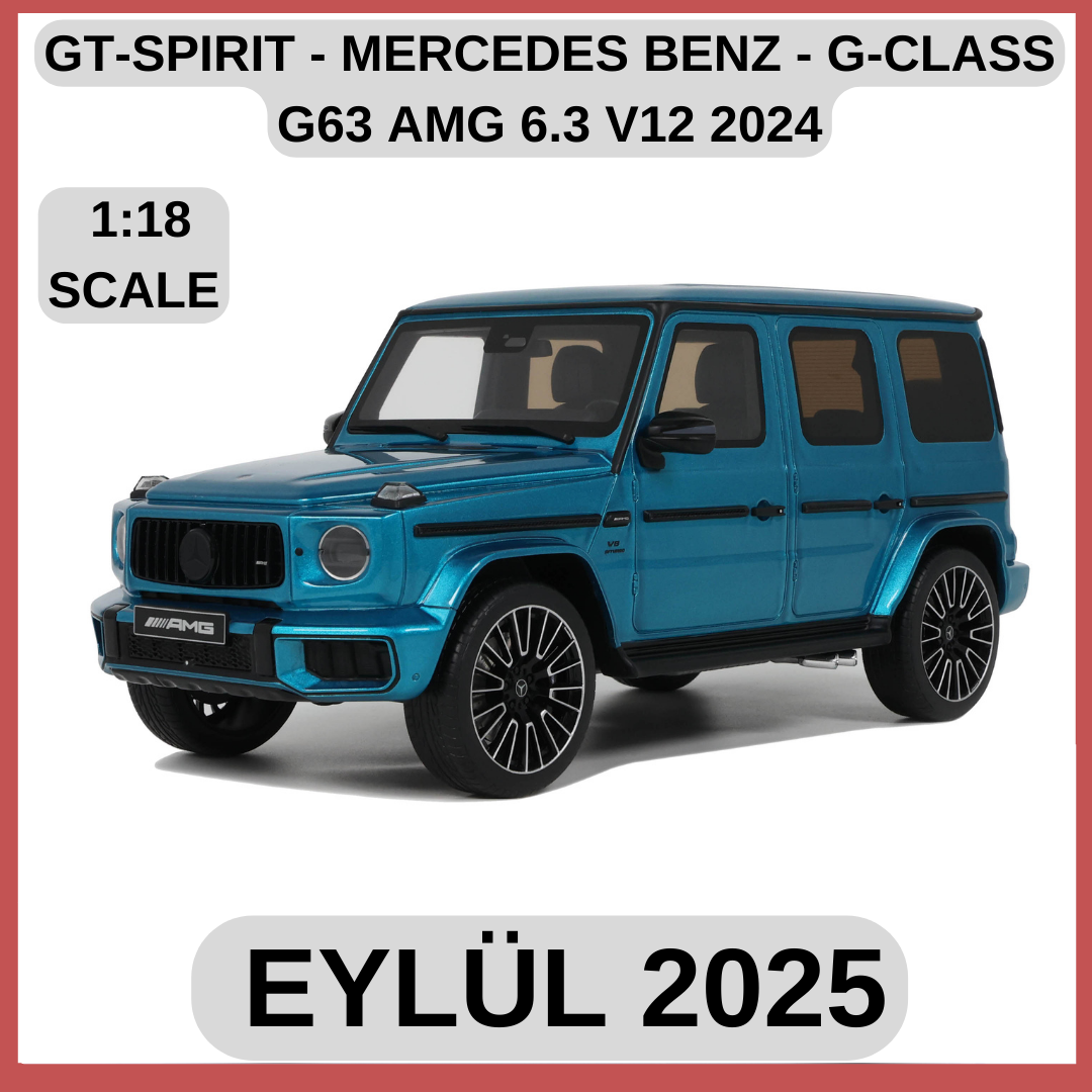 GT-SPIRIT - MERCEDES BENZ - G-CLASS G63 AMG 6.3 V12 2024
