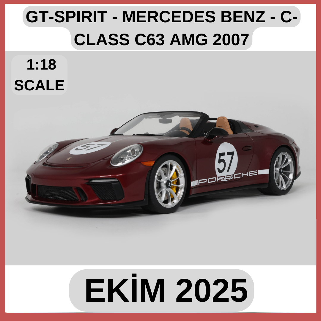 GT-SPIRIT - PORSCHE - 911 991-2 SPEEDSTER N 57 SPIDER HERITAGE EDITION 2019