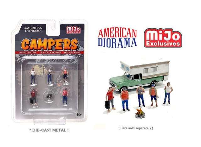 1/64 campers figure set