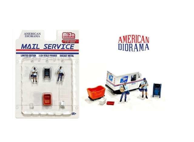 1/64 mail service mijo figure set, various
