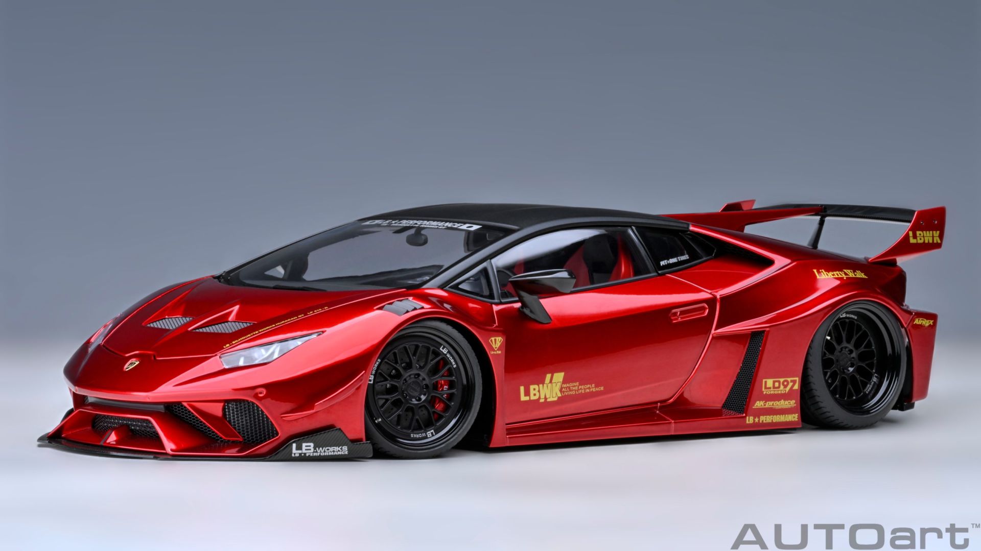 AUTOART - LAMBORGHINI - HURACAN LIBERTY WALK LB SILHOUETTE WORKS GT 2018