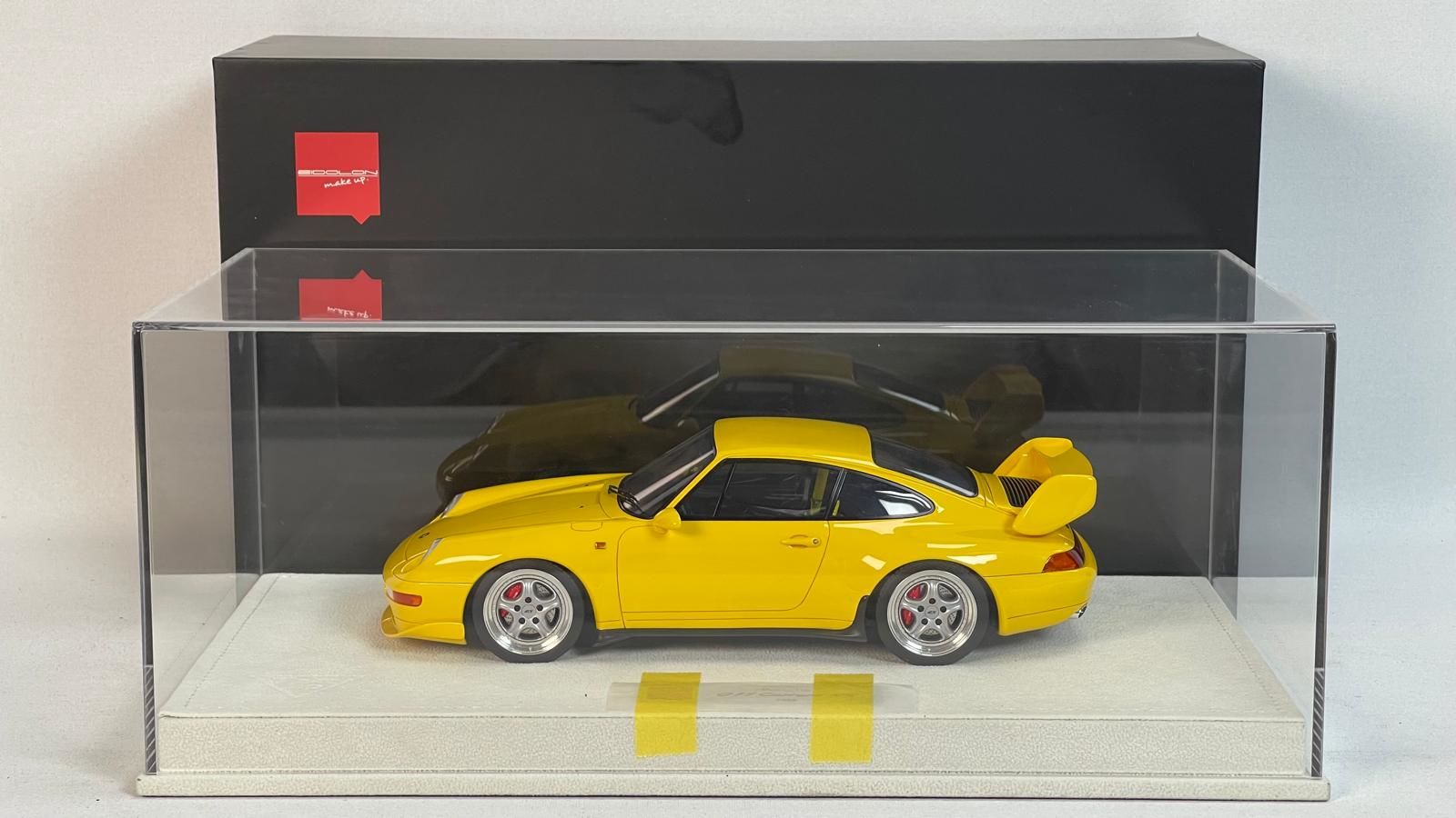 MAKE-UP - PORSCHE 911 (993) CARRERA RS 1995 (JAPAN VER.) SPEED YELLOW