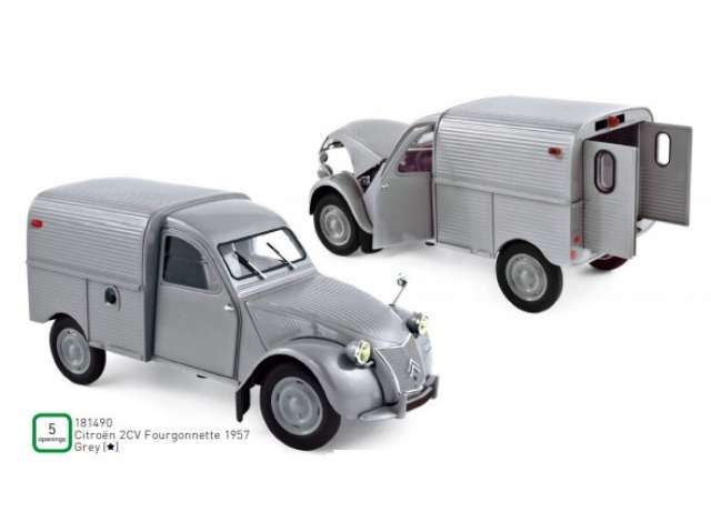 1957 Citroen 2CV Fourgonnette, grey