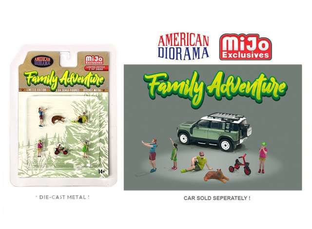 1/64 family adventure figure set