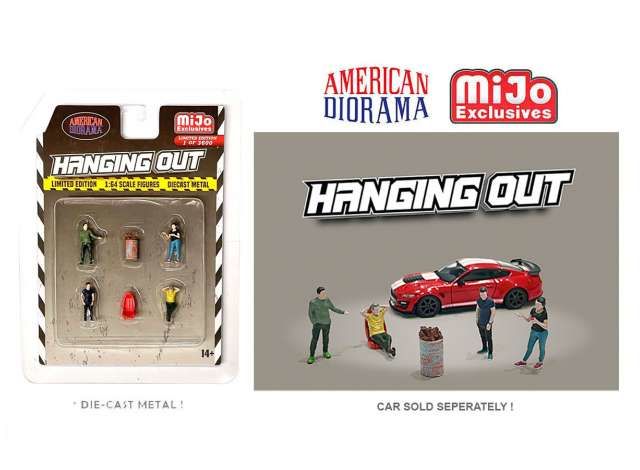 1/64 hanging out figure set
