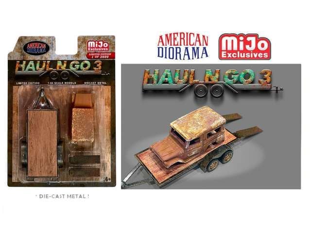 1/64 haul n go #3 (diecast metal trailer and body).