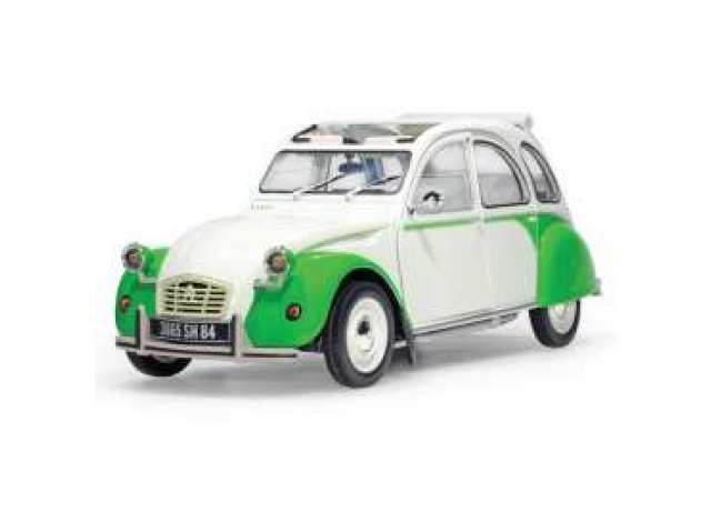 1985 Citroen 2CV Dolly, white/green