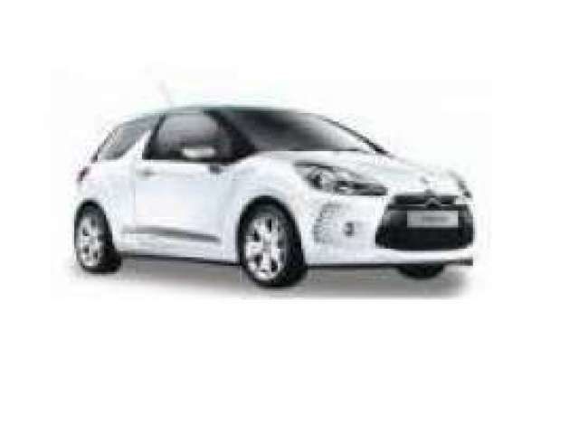 2010 Citroen DS3, white w/blue roof