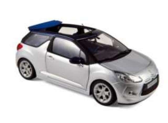 2013 Citroen DS3 Cabrio, aluminium/blue