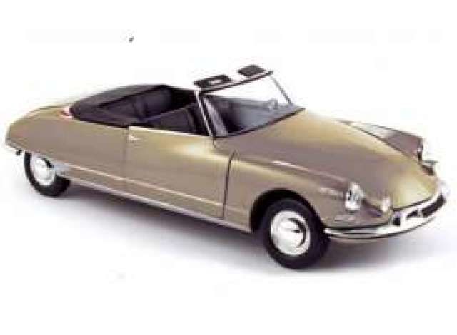 1961 Citroen DS19 cabriolet, saharagrey
