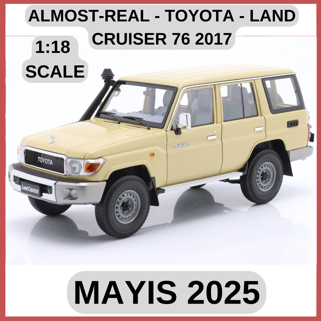 ALMOST-REAL - TOYOTA - LAND CRUISER 76 2017