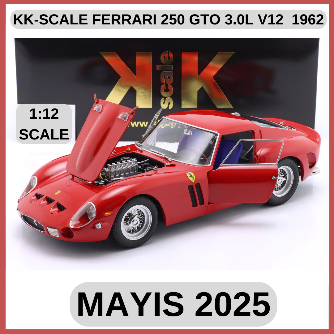KK-SCALE - FERRARI - 250 GTO 3.0L V12 COUPE 1962