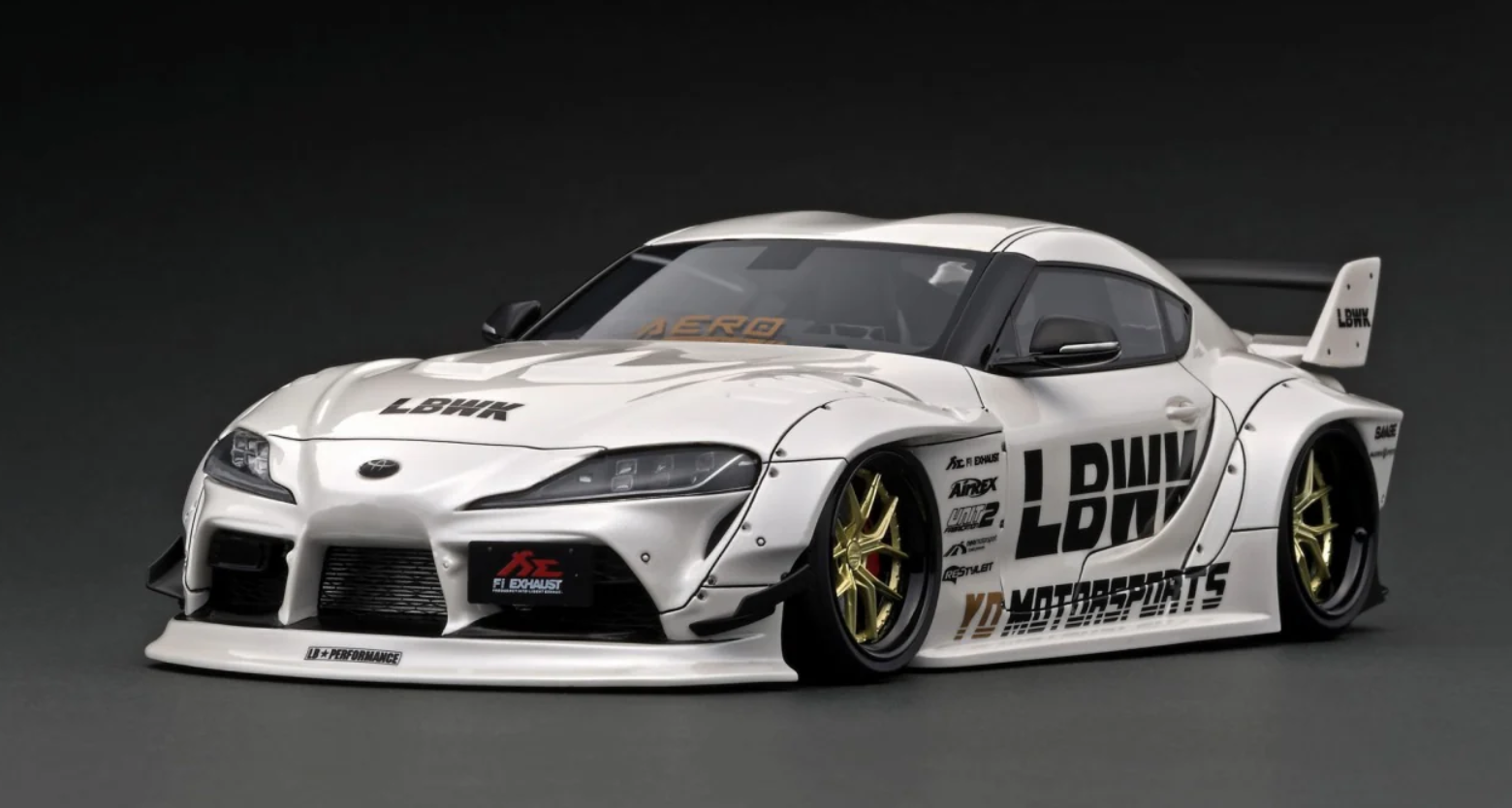 IG2653 LB-WORKS TOYOTA SUPRA (A90) White