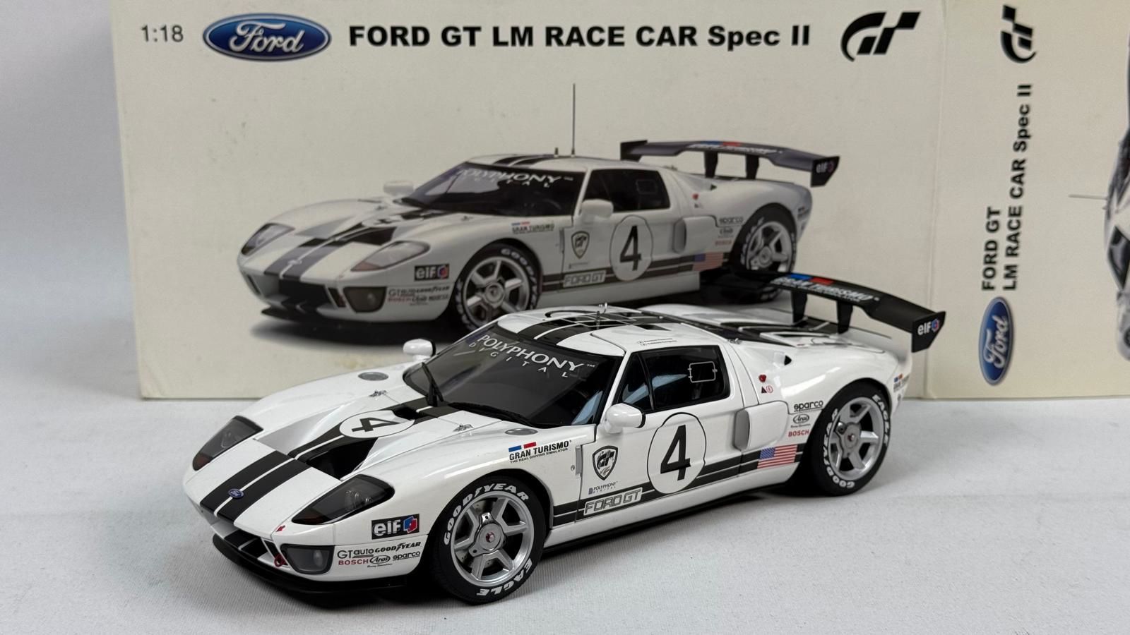 AUTOART - FORD USA - GT40 LM SPEC II N 4 RACE VERSION 2005