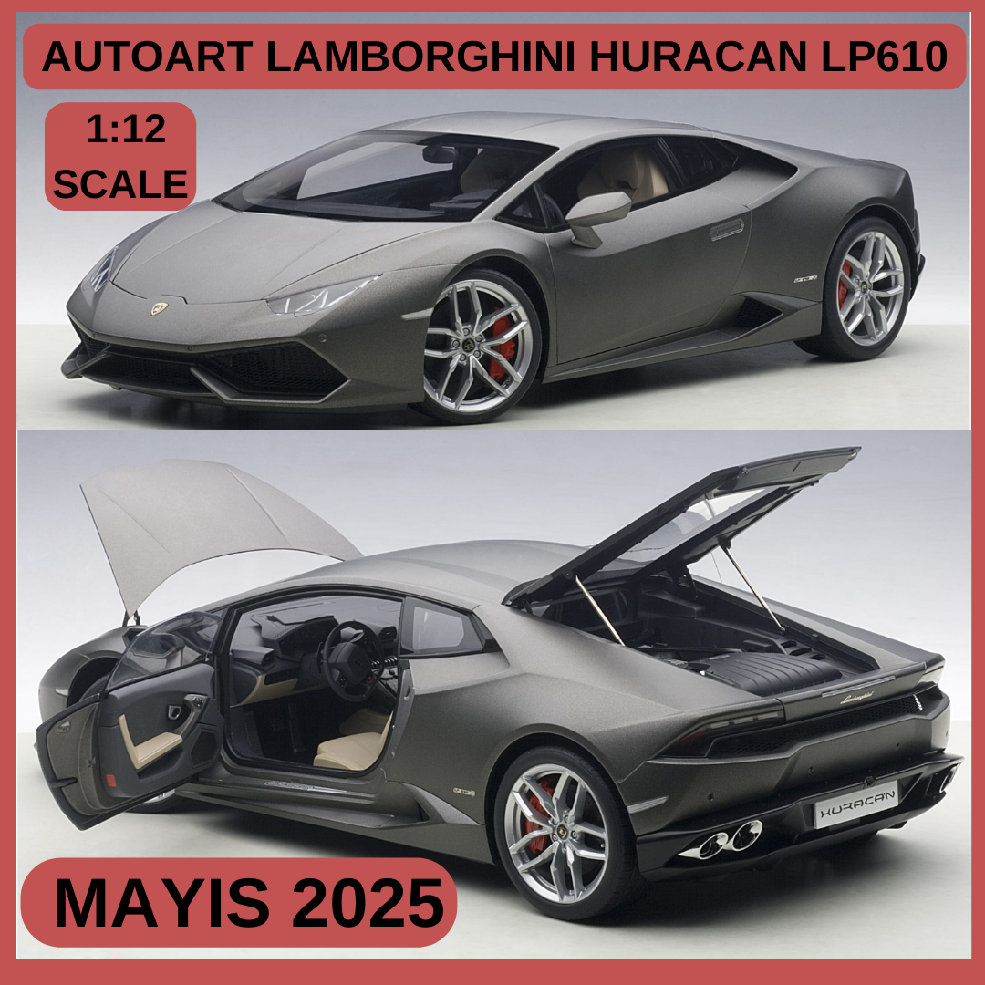 1:12 ÖLÇEK AUTOART - LAMBORGHINI - HURACAN LP610-4 2014