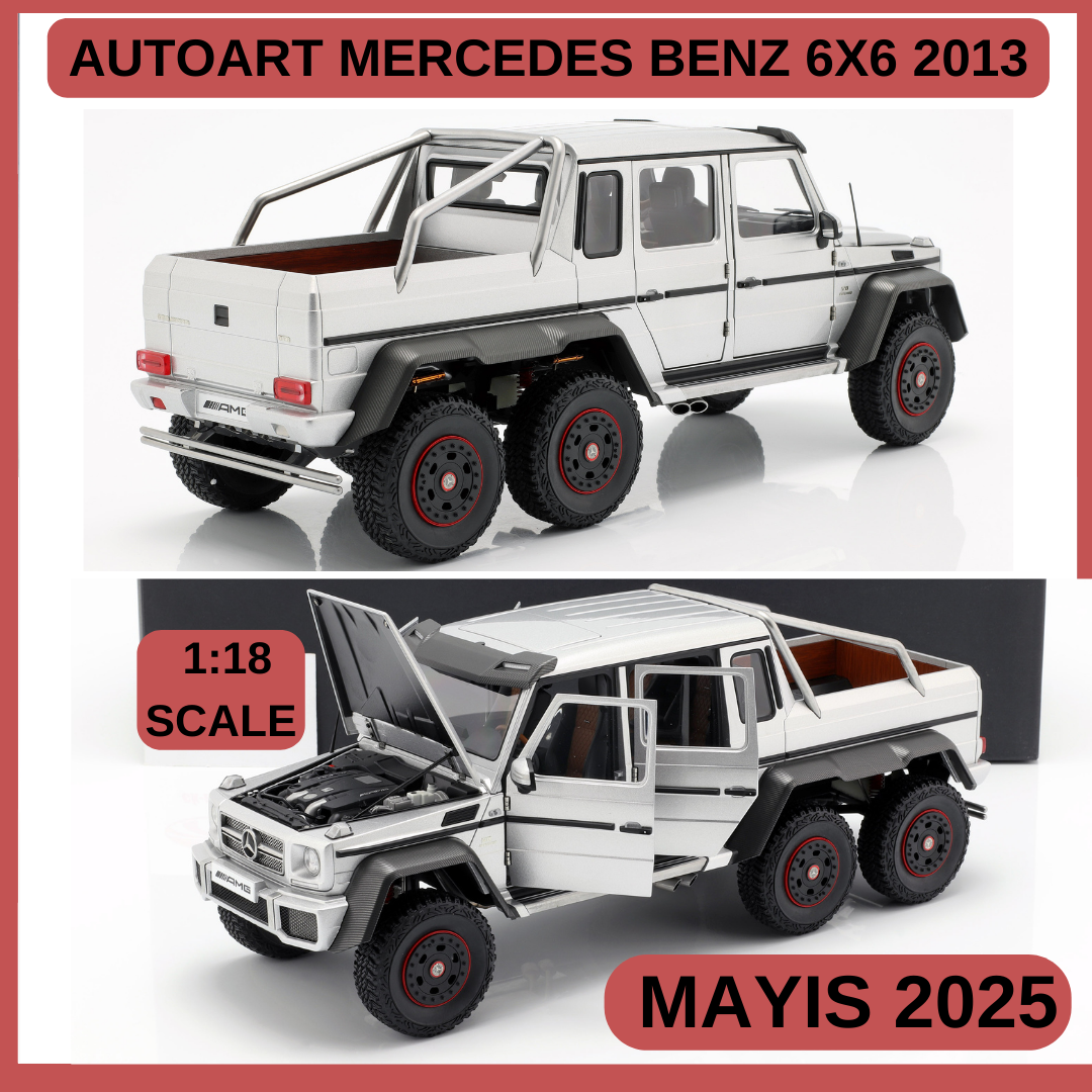 AUTOART - MERCEDES BENZ - G-CLASS G63 V8 AMG 6X6 2013