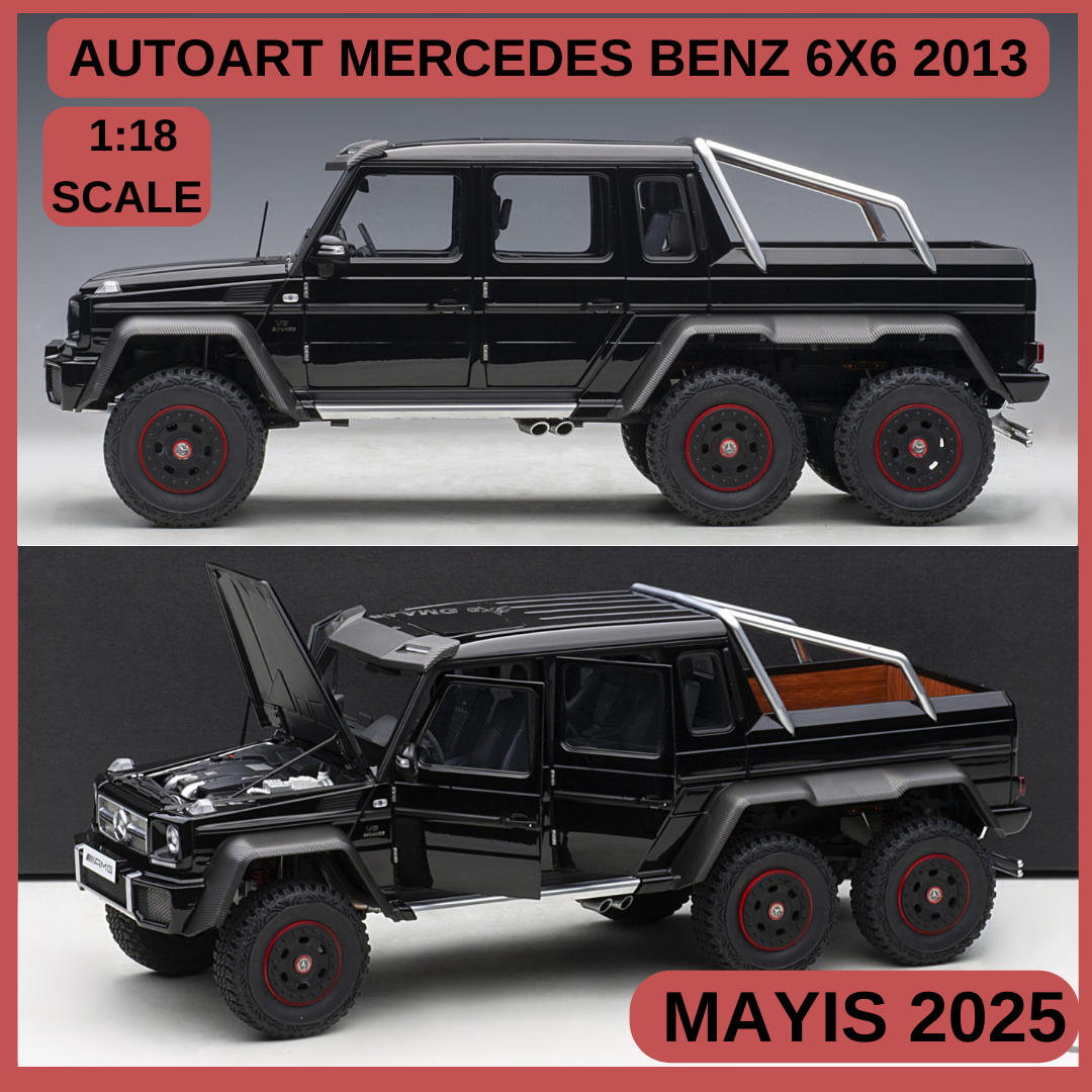 AUTOART - MERCEDES BENZ - G-CLASS G63 V8 AMG 6X6 2013