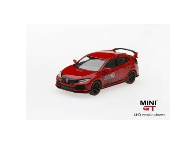 2018 Honda Civic Type R (FK8) Time Attack left hand drive, black/red