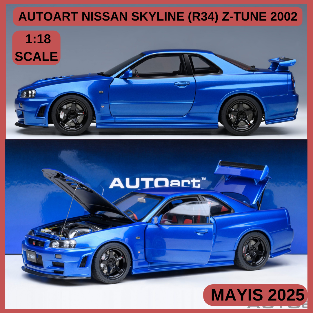AUTOART - NISSAN - SKYLINE GT-R (R34) Z-TUNE 2002