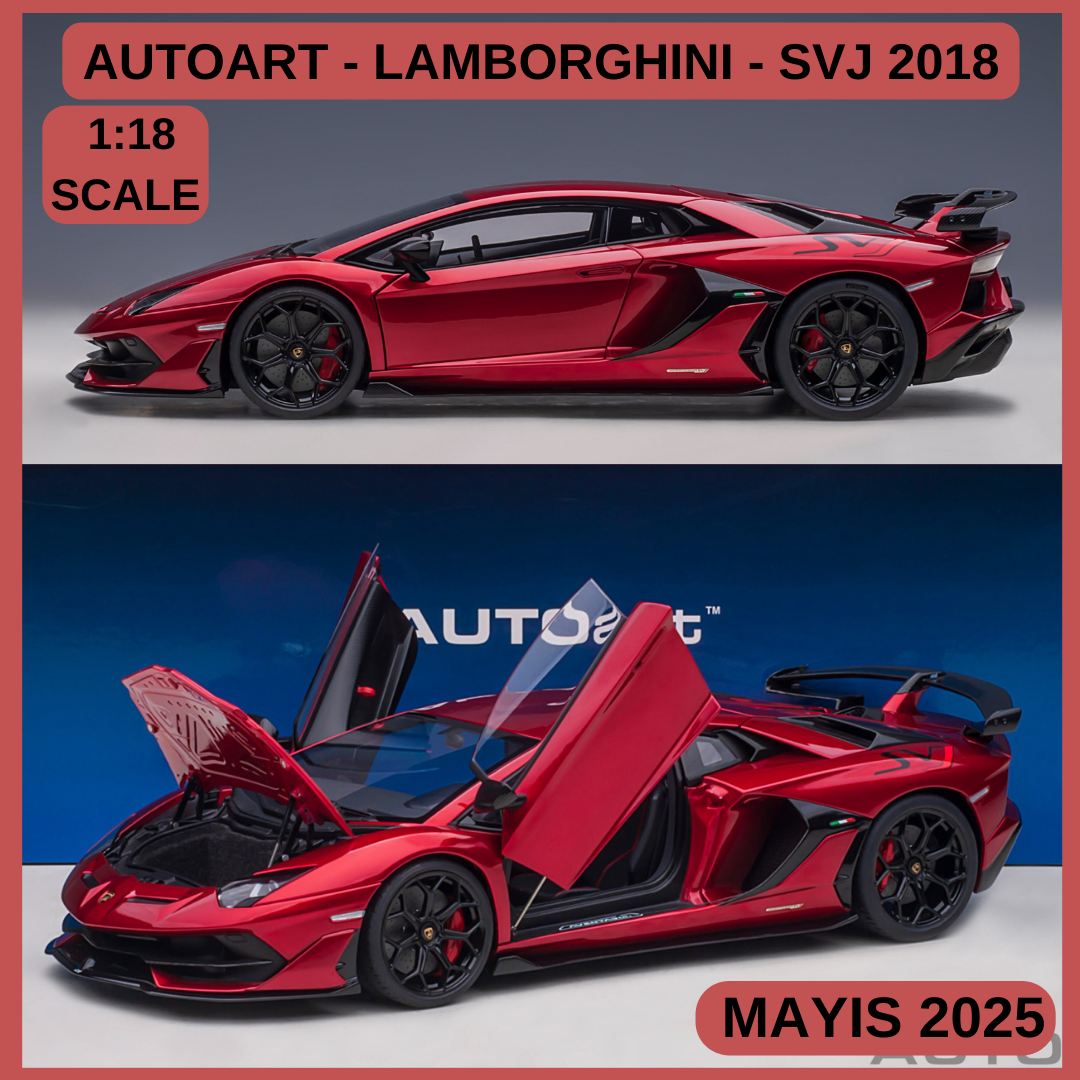 AUTOART - LAMBORGHINI - AVENTADOR SVJ 2018