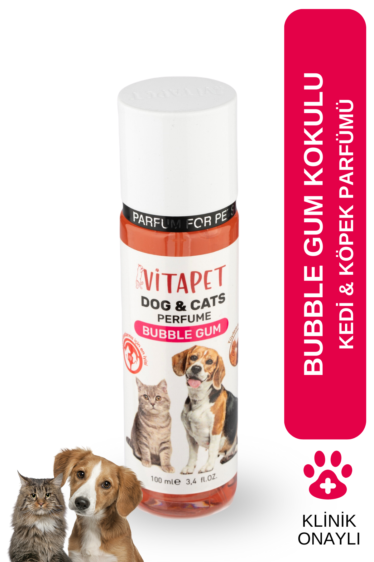 Vitapet Bubble Gum Kedi Ve Köpek Parfümü 100 Ml