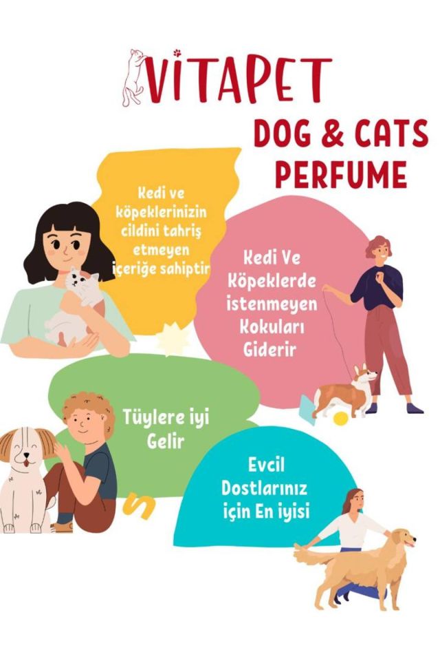 Vitapet Bubble Gum Kedi Ve Köpek Parfümü 100 Ml