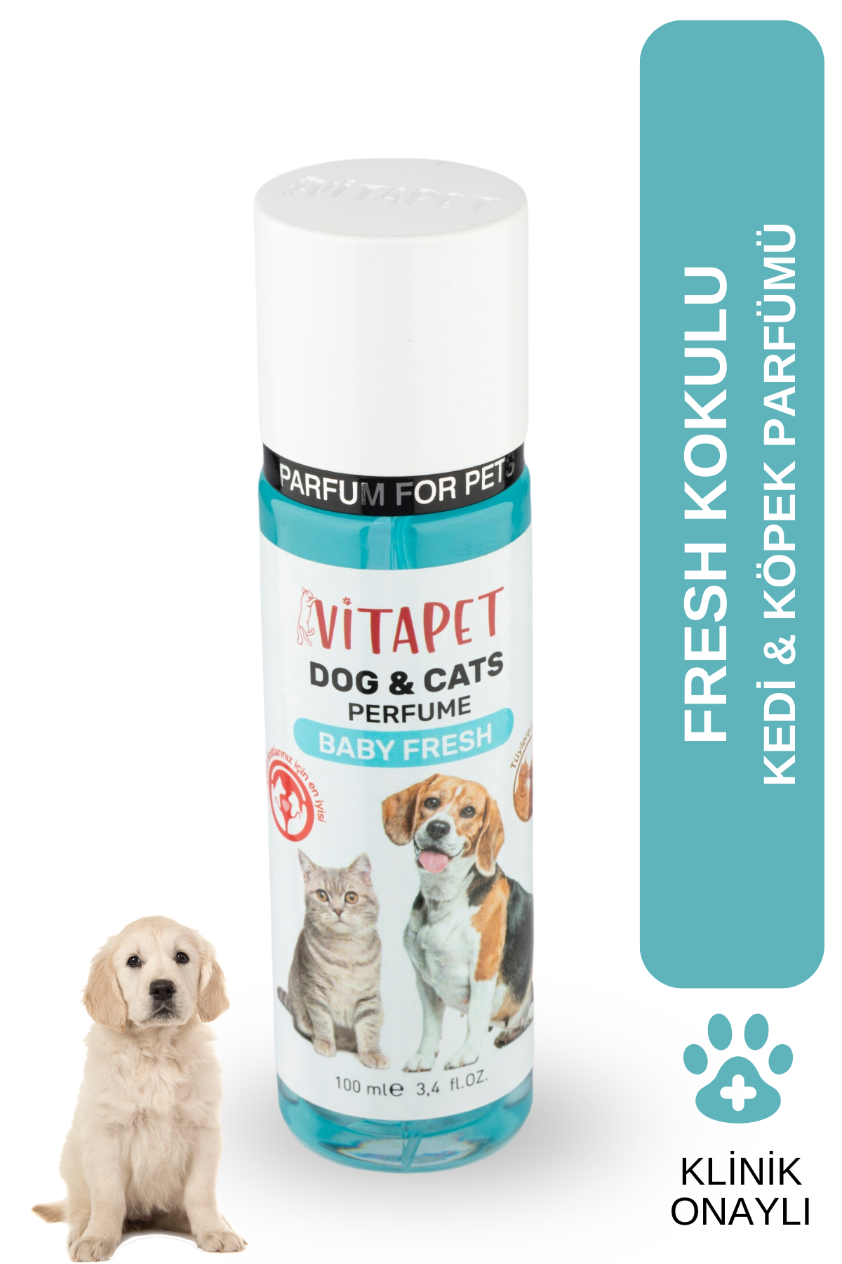 Vitapet Fresh Kokulu Kedi Ve Köpek Parfümü 100 Ml